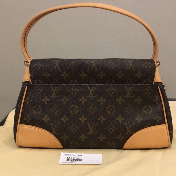 Louis Vuitton Beverly MM monogram brown handbag - Picture 8 of 8